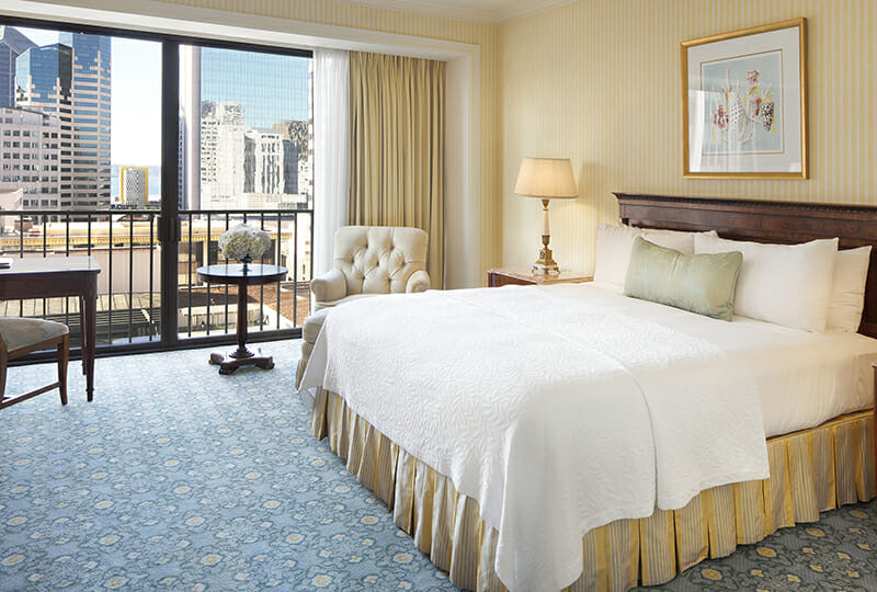 Westgate Premier room with downtown views.
