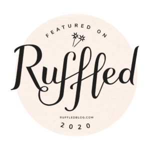 Featured On Ruffled Blog 2021