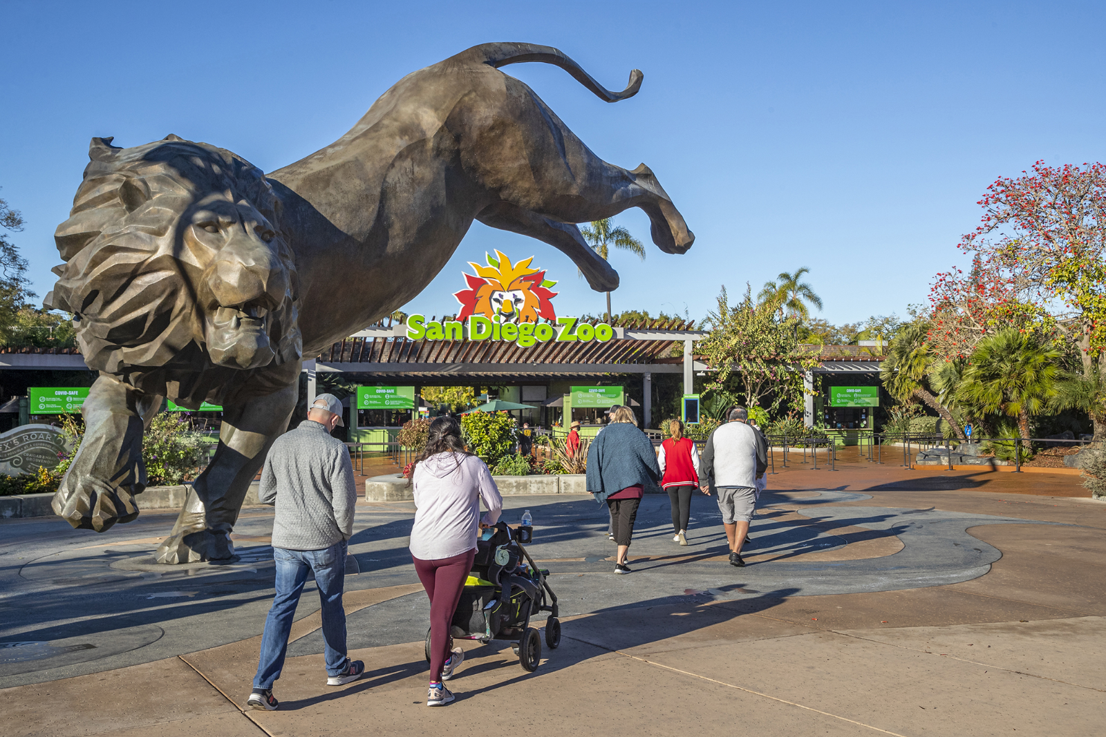 San Diego Zoo front entrance